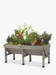 VegTrug Outdoor Medium Planter, 183cm, FSC-Certified (Cedar Wood)