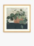 Emma Scarvey - 'Jade Hoya II' Framed Print & Mount, 73.5 x 73.5cm, Green/Multi