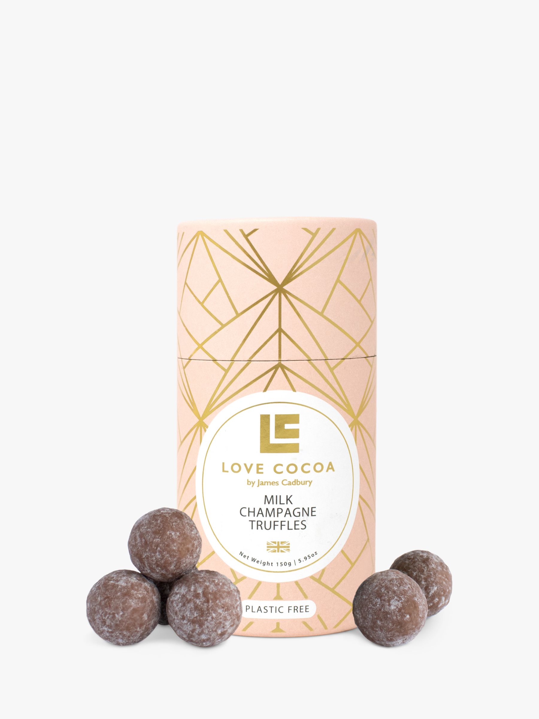 Love Cocoa Milk Champagne Truffles, 150g