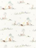 John Lewis Little Animals PVC Tablecloth Fabric, Multi