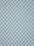 John Lewis Split Chevron Furnishing Fabric, Slate Blue