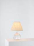 Laura Ashley Lydia Crystal Ball Table Lamp, Clear