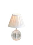 Laura Ashley Lydia Crystal Ball Table Lamp, Clear