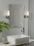 Laura Ashley Howard Bathroom Single Wall Light, Chrome