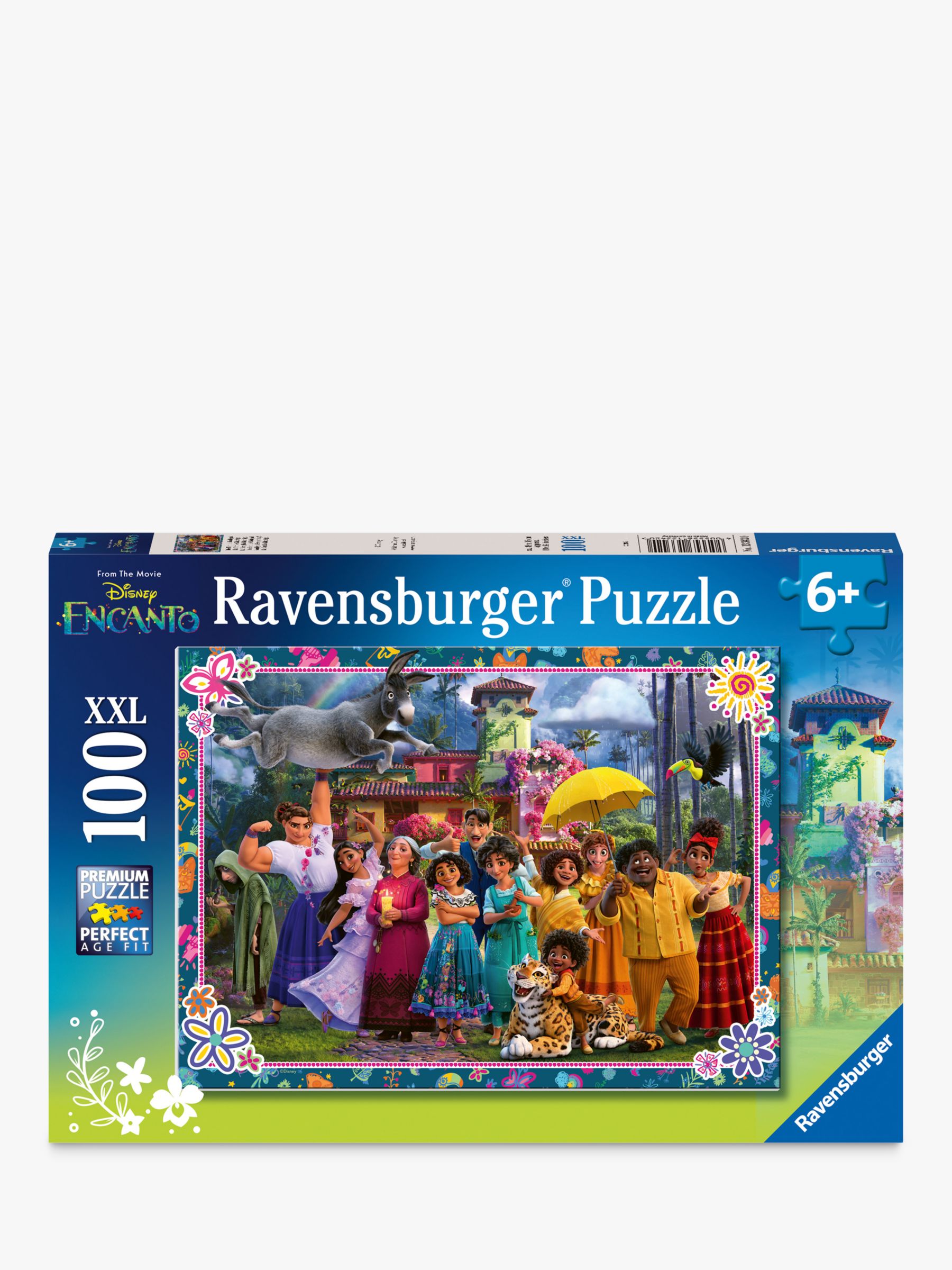  Ravensburger Disney Encanto 100 XXL Piece Jigsaw Puzzle Set for  Kids - 13342 - Every Piece is Unique, Pieces Fit Together Perfectly : Toys  & Games