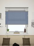 John Lewis Made to Measure 25mm Cell Semi-Plain Daylight Honeycomb Blind, Sky