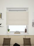 John Lewis Made to Measure 45mm Cell Woven Slub Semi-Sheer Honeycomb Blind