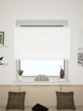 John Lewis Made to Measure Textured Daylight Pleated Blind, White