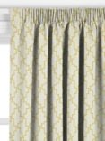 John Lewis Steps Embroidered Made to Measure Curtains or Roman Blind, Saffron