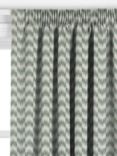 John Lewis Rift Zig-Zag Made to Measure Curtains or Roman Blind, Green