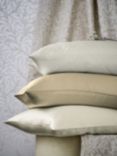 Morris & Co. Silk Standard Pillowcase, Grey