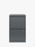 Bisley Home Filer 2 Drawer Filing Cabinet, Grey