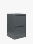 Bisley Home Filer 2 Drawer Filing Cabinet, Grey