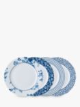 Laura Ashley Blueprint Collectables Breakfast Set, 12-Piece, Blue/White