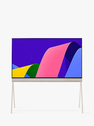 LG Objet Collection Posé 55LX1Q6LA (2022) OLED HDR 4K Ultra HD Smart TV, 55 inch with All Around-Design, Calming Beige