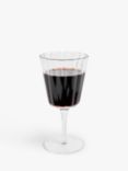 John Lewis Scalloped Wine Glass, 226ml, Clear