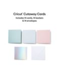 Cricut Cutaway Cards Pack of 14, (S40), L12.1 x 12.1cm