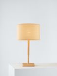 John Lewis Serenity Natural WovenTable Lamp, Natural