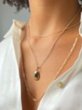 Recognised Pebble Popon Pendant Necklace