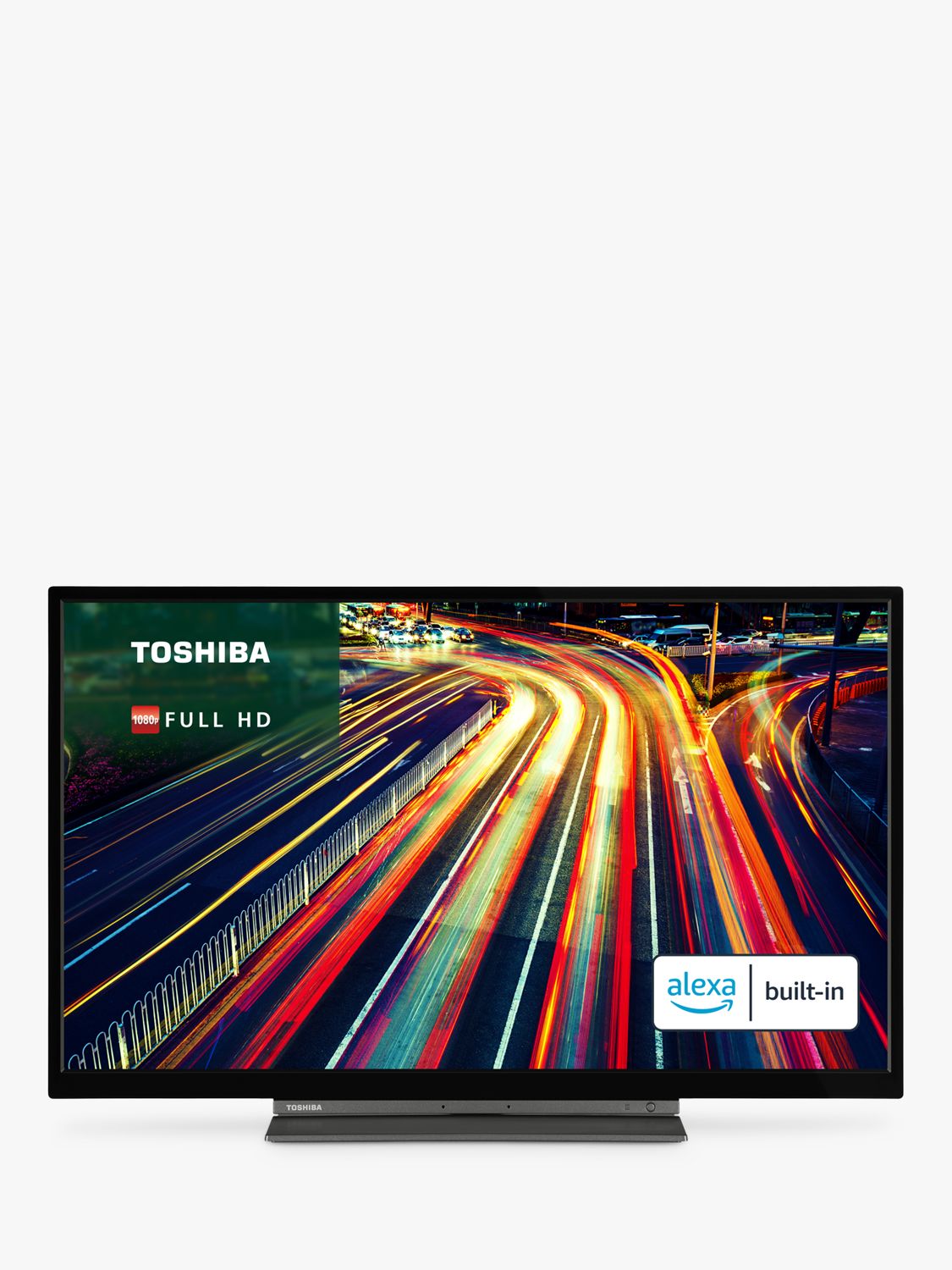 Toshiba (2022) LED HDR Full HD 1080p Smart TV, 32 inch with Freeview Play, Black