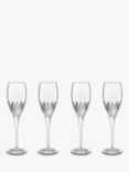 Luigi Bormioli Diamante Champagne Glass, Set of 4, 220ml, Clear