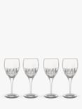 Luigi Bormioli Diamante Chianti Red Wine Glass, Set of 4, 520ml, Clear