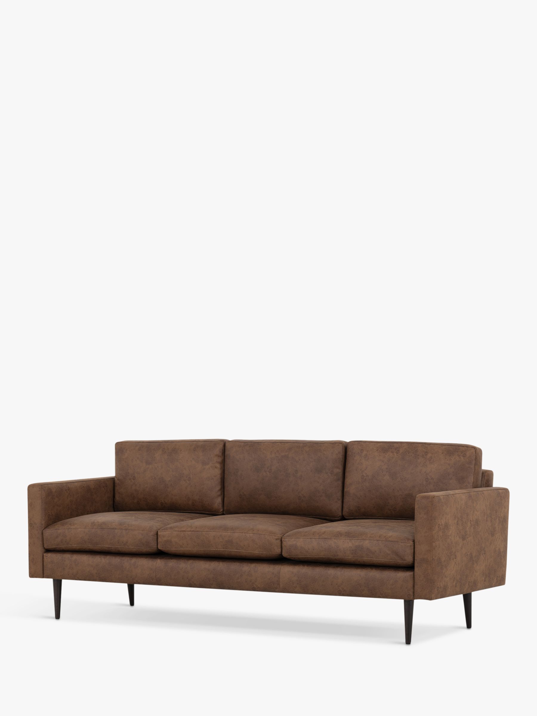 Swyft Model 01 Large 3 Seater Faux Leather Sofa