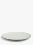 John Lewis ANYDAY Two Tone Stoneware Dinner Plates, Set of 4, 26cm, Green