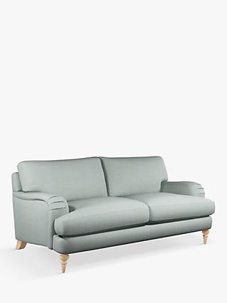 Otley Range, John Lewis Otley Large 3 Seater Sofa, Light Leg, Aquaclean Matilda Duck Egg