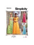 Simplicity Misses' and Women's Regency Style Dresses Sewing Pattern, S9434