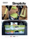 Simplicity Car Accessories Sewing Pattern, S9501, OS