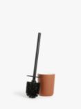 John Lewis Terracotta Toilet Brush, Natural