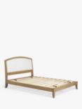 John Lewis Bowed Bed Frame, Double, Brown