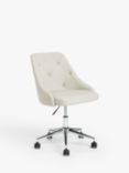 John Lewis ANYDAY Tilly Button Back Office Chair, Natural