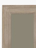 One.World Wilton Elise Rectangular Panelled Wood Wall Mirror, 103 x 139cm, White