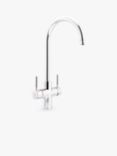 John Lewis 3-In-1 Instant Boiling Hot Water Kitchen Mixer Tap, Chrome