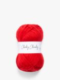 Wool Couture Cheeky Chunky Wool Knitting Yarn, 100g, Red