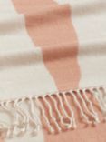 John Lewis ANYDAY Drift Throw, Tuscan Clay