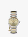 Vivienne Westwood Poplar Women's Logo Charm Bracelet Strap Watch