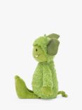 Jellycat Grizzo Gremlin Soft Toy, Small, Green