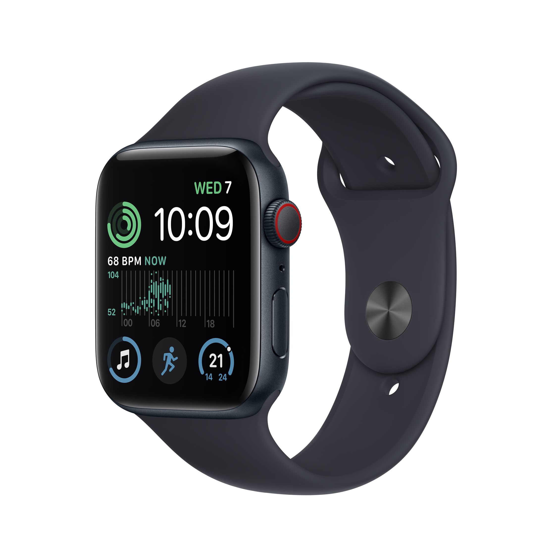 Apple Watch SE (2022) GPS + Cellular, 44mm, Regular