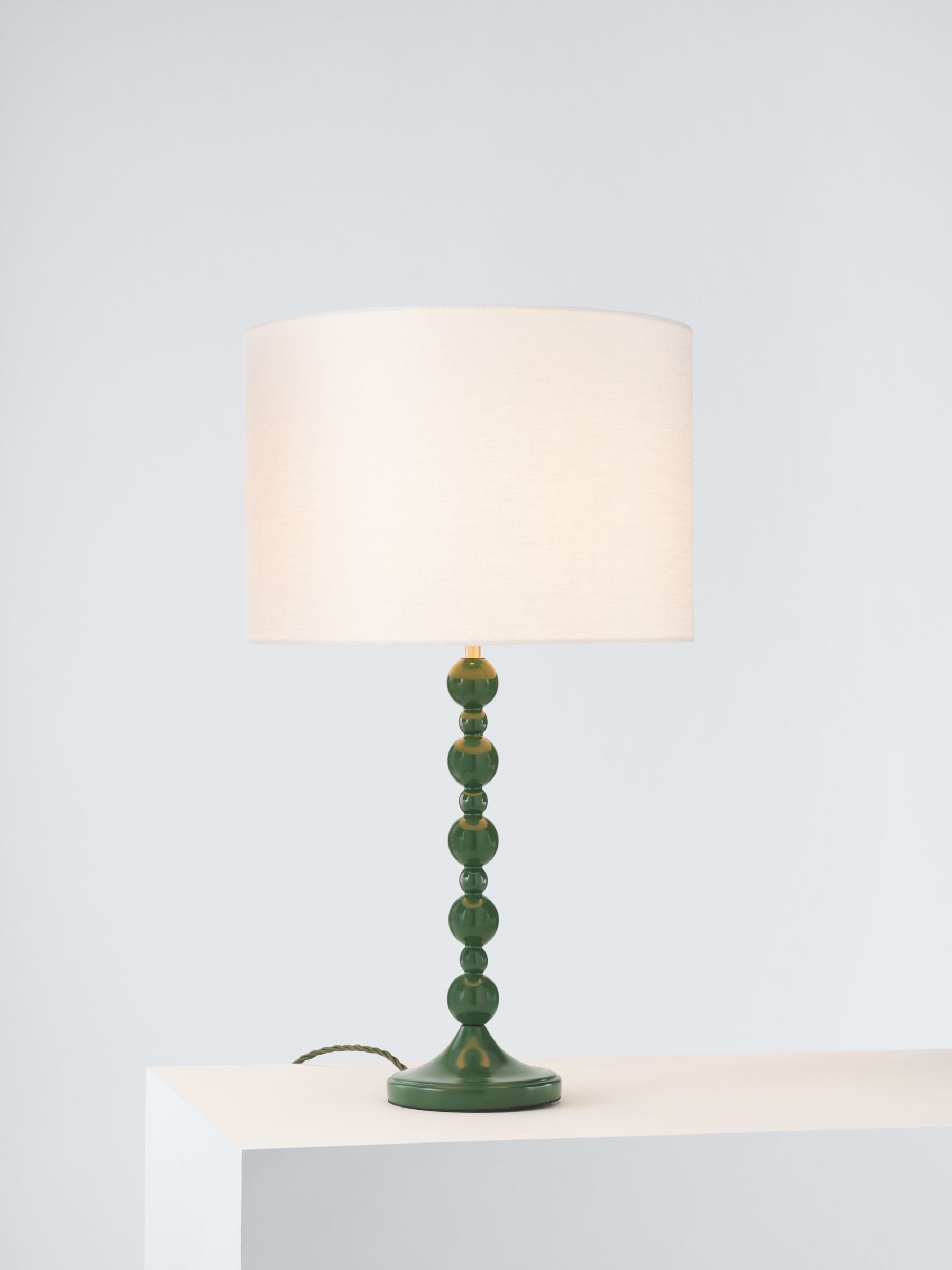 John Lewis + Matthew Williamson Bobbin Lamp Base, Green