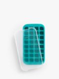 Lékué Industrial Ice Cube Tray, 32 Cube, Turquoise