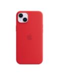 Apple Silicone Case with MagSafe for iPhone 14 Plus, Red