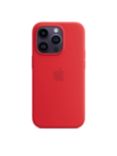Apple Silicone Case with MagSafe for iPhone 14 Pro, Red