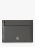 Mulberry Continental Small Classic Grain Leather Credit Card Slip, Charcoal