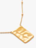 Monica Vinader Siren Muse Pendant Necklace, Gold