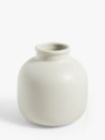 John Lewis ANYDAY Clay Vase, H13cm, Grey