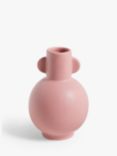 John Lewis ANYDAY Ear Stoneware Vase, Tuscan Clay