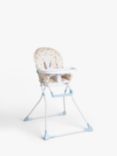 John Lewis ANYDAY Happy Houses Highchair, White/Multi